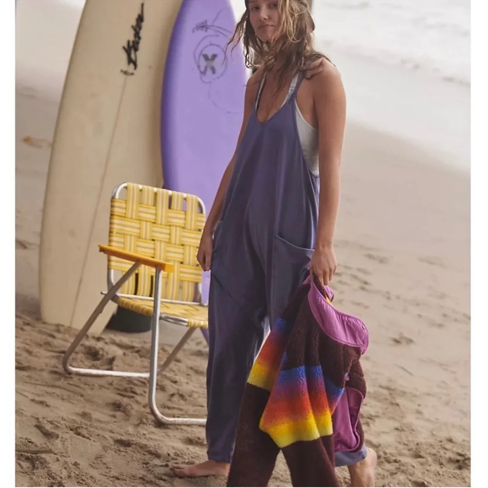 Free People hot shot onesie in nightwatch